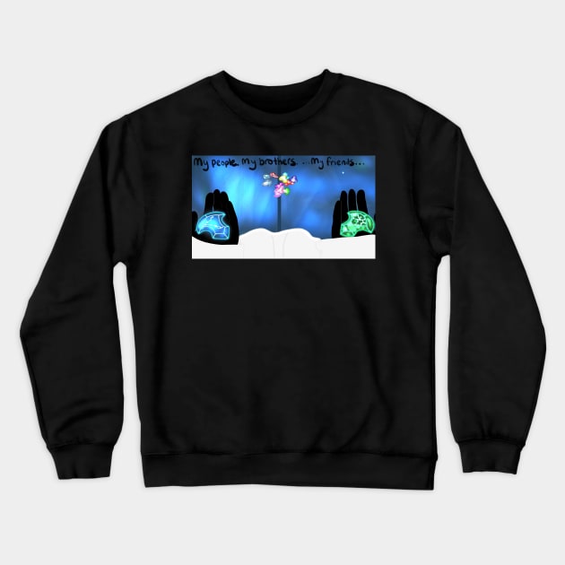 Elidibus Crewneck Sweatshirt by kitaemirae